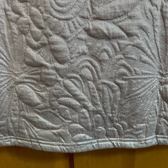 NWT, 7 For All Mankind Girl’s XL Pink Puff Quilted Shimmery Dress - Picture 9 of 11